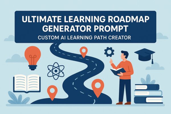Ultimate Learning Roadmap Generator Prompt - Custom AI Learning Path Creator