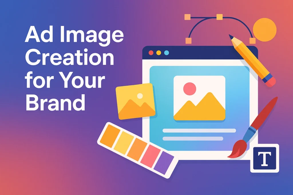 Ad image creation service