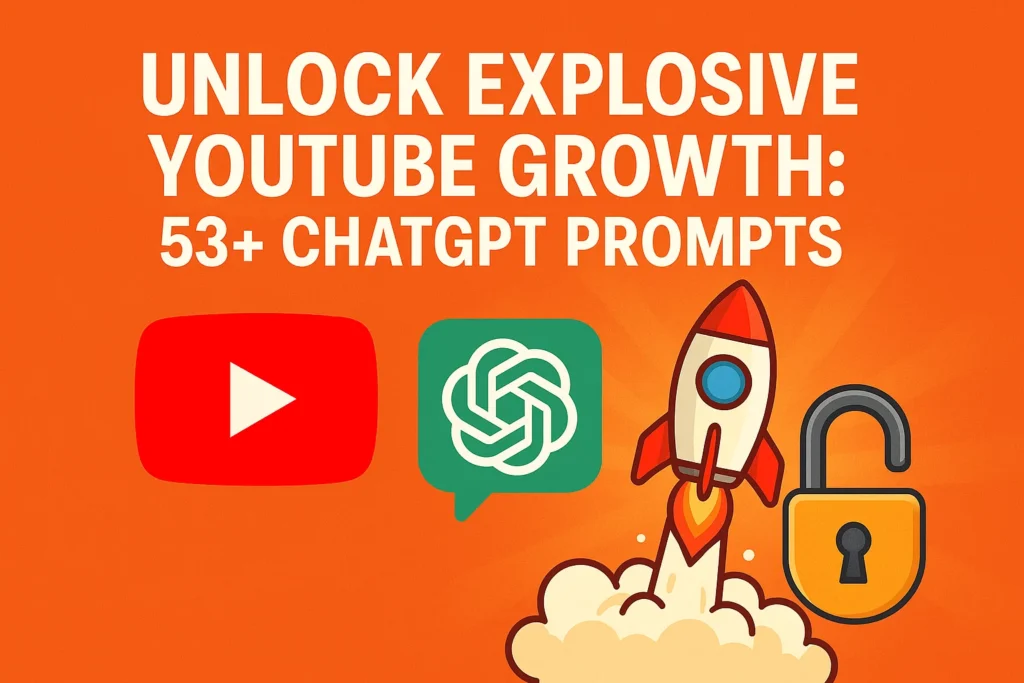 53 Prompts for YouTube